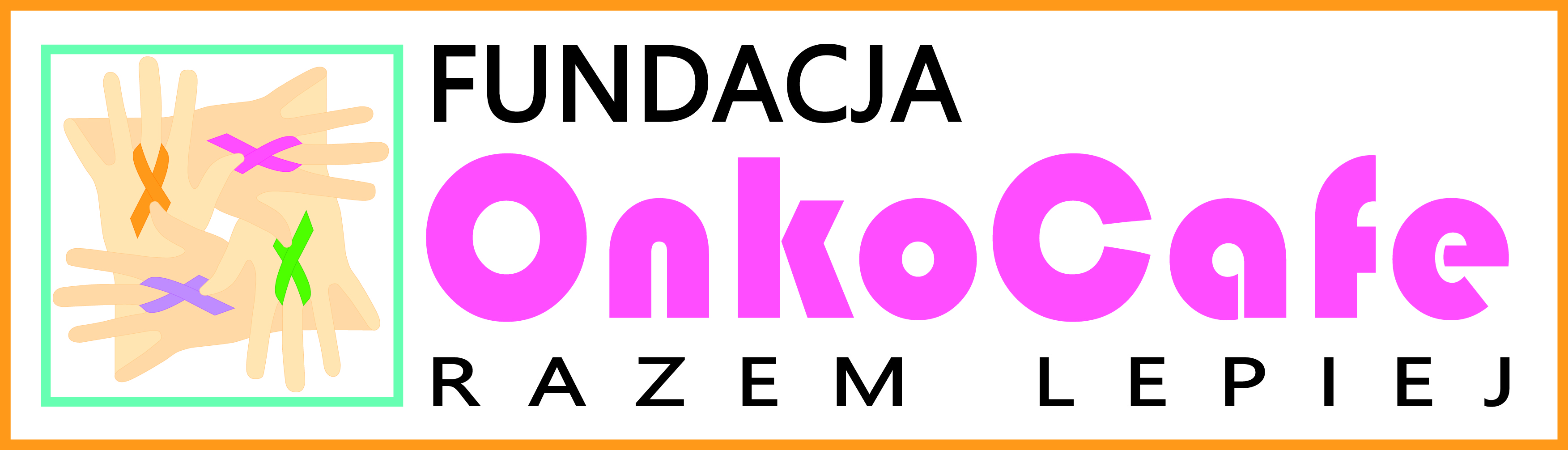 Logo FOnco OKnapis razem lepiej 2 NOWE 2 color natural r